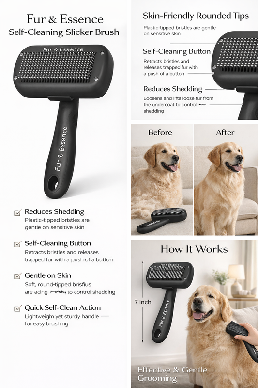 Self Cleaning Slicker Brush